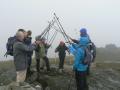 Arriving at the summit