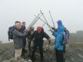 Arriving at the summit