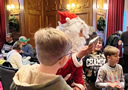 Santa and helpers