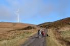 On the windfarm track
