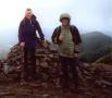 On the summit Stob Diamh