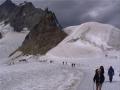 On the glacier