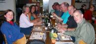 Dinner at the Wildstrubel Hotel