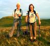 Ian and Ruth bathed in that golden glow ...