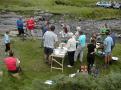The barbecue by the burn