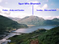 Sgurr Mhic Bharraich from Sgurr an Airgid