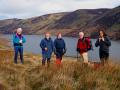 The start by Loch Turret