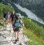 Leaving Rifugio Croz dell' Altissimo