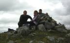 At last on the summit!