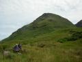 Sustenance before the interminable ascent of Stob Dubh